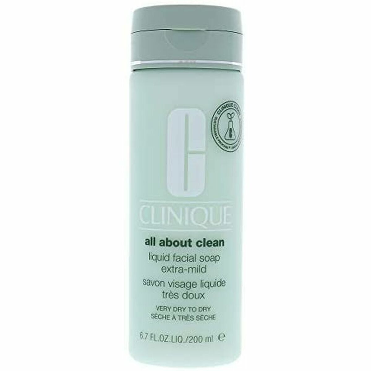 Osta tuote Kasvojen puhdistusgeeli Liquid Facial Soap Extra Mild Clinique verkkokaupastamme Korhone: Parfyymit & Kosmetiikka 10% alennuksella koodilla KORHONE