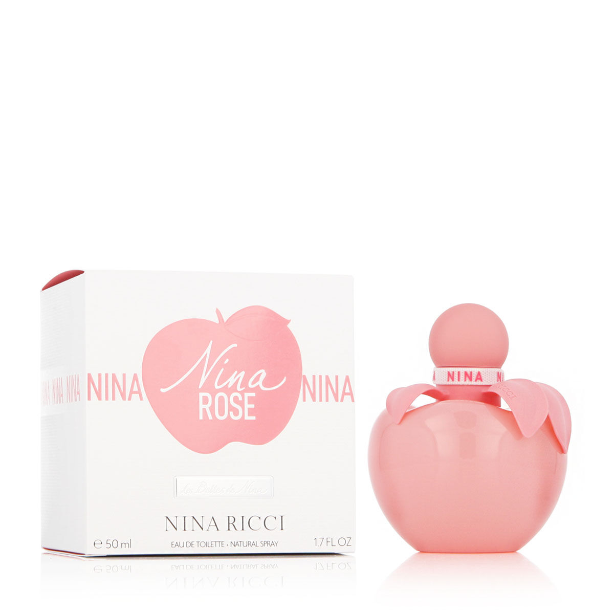 Osta tuote Naisten parfyymi Nina Ricci EDT Nina Rose 50 ml verkkokaupastamme Korhone: Parfyymit & Kosmetiikka 10% alennuksella koodilla KORHONE