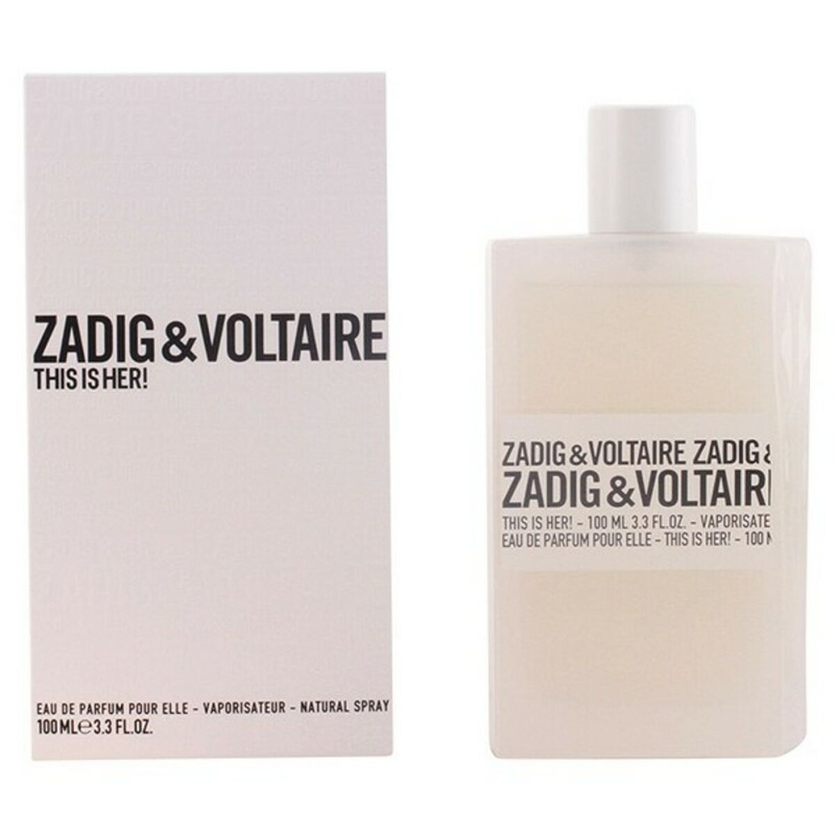 Osta tuote Naisten parfyymi This Is Her! Zadig & Voltaire EDP EDP verkkokaupastamme Korhone: Parfyymit & Kosmetiikka 20% alennuksella koodilla VIIKONLOPPU