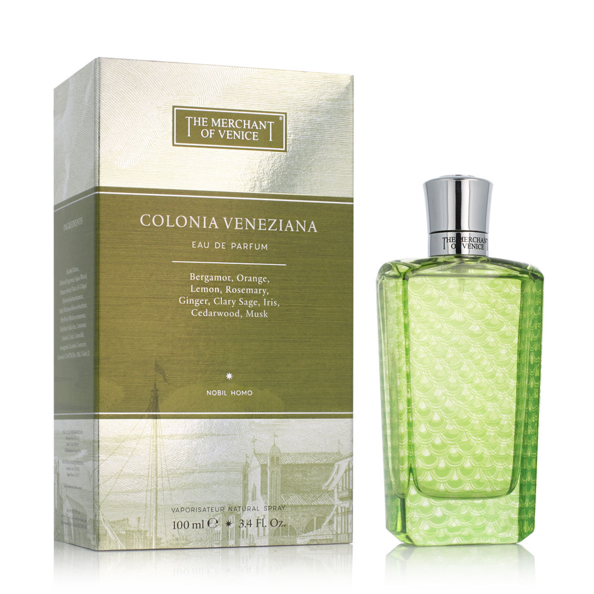 Osta tuote Miesten parfyymi The Merchant of Venice EDP Colonia Veneziana 100 ml verkkokaupastamme Korhone: Parfyymit & Kosmetiikka 20% alennuksella koodilla VIIKONLOPPU
