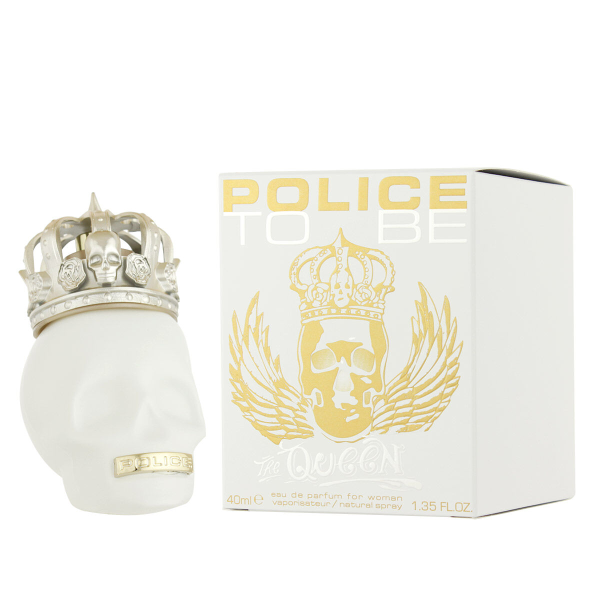 Tuntitarjouksena verkkokaupassamme Korhone: Parfyymit & Kosmetiikka on Naisten parfyymi Police EDP To Be The Queen 40 ml