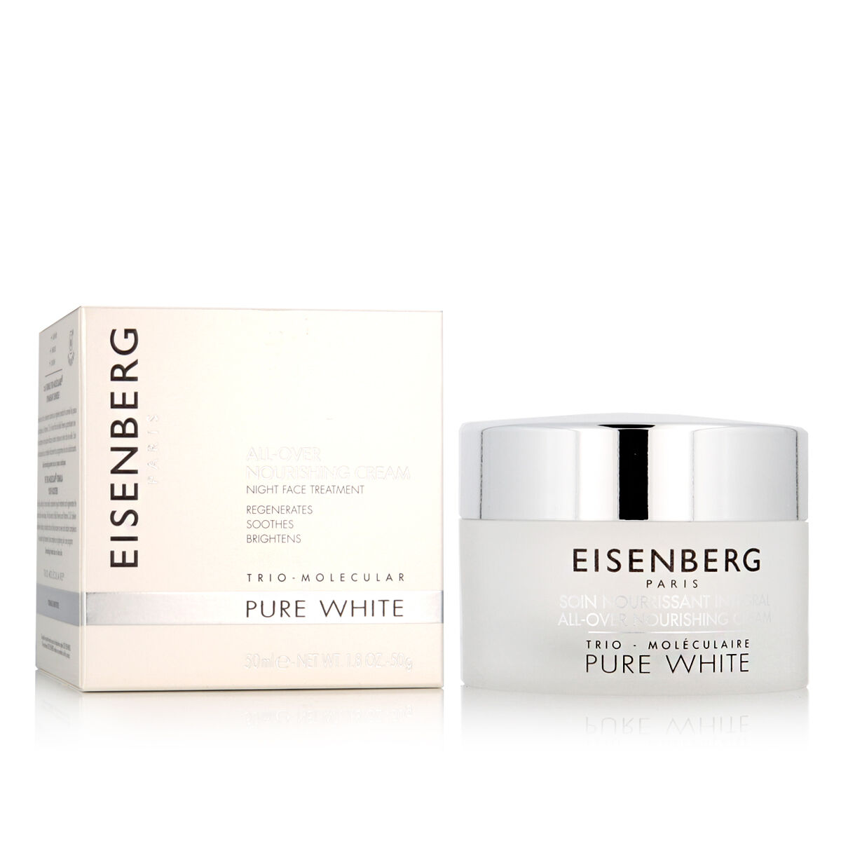 Osta tuote Yövoide Eisenberg Pure White Ravitseva 50 ml verkkokaupastamme Korhone: Parfyymit & Kosmetiikka 20% alennuksella koodilla VIIKONLOPPU