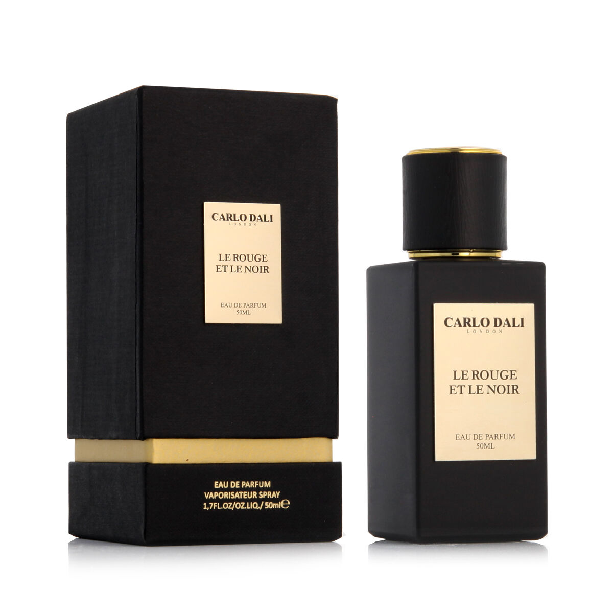 Tuntitarjouksena verkkokaupassamme Korhone: Parfyymit & Kosmetiikka on Naisten parfyymi Carlo Dali Le Rouge Et Le Noir EDP 50 ml