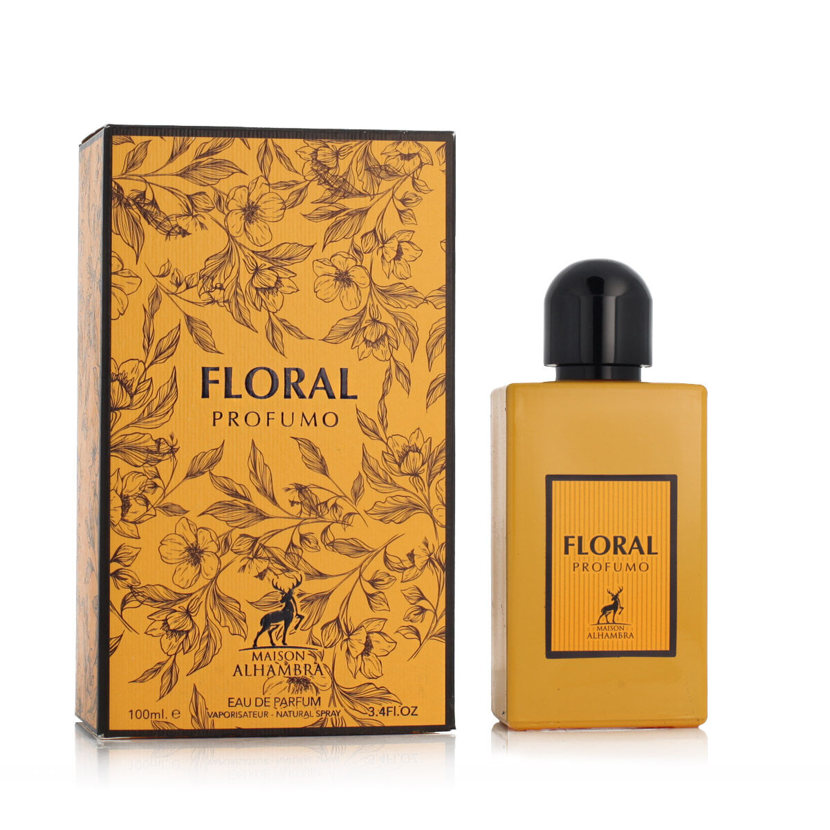 Tuntitarjouksena verkkokaupassamme Korhone: Parfyymit & Kosmetiikka on Naisten parfyymi Maison Alhambra EDP Floral Profumo 100 ml
