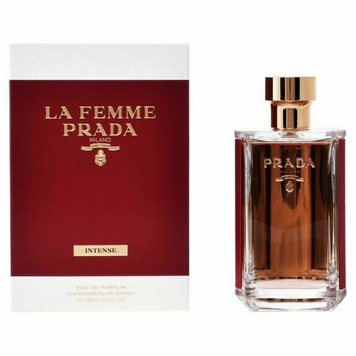 Tuntitarjouksena verkkokaupassamme Korhone: Parfyymit & Kosmetiikka on Naisten parfyymi La Femme Intense Prada EDP EDP (Kapasiteetti: 100 ml)