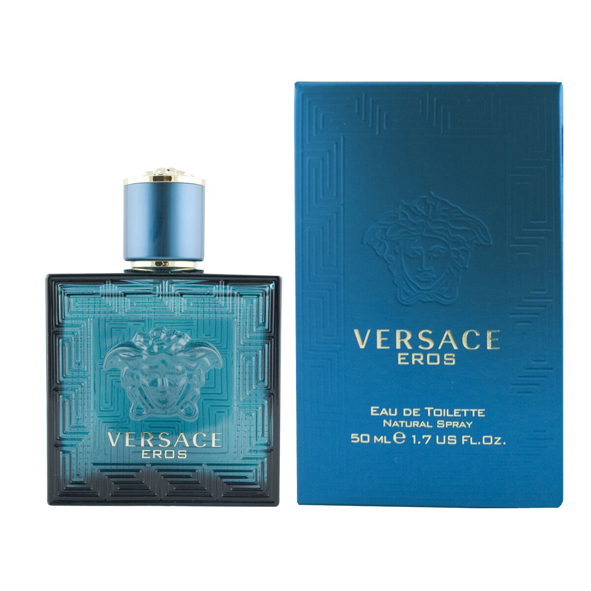 Tuntitarjouksena verkkokaupassamme Korhone: Parfyymit & Kosmetiikka on Miesten parfyymi Versace Eros 50 ml